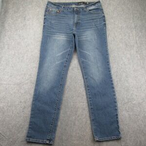 WXYZ Nomad Slim Fit Men's Jeans Blue W36 L32 Denim Stretch